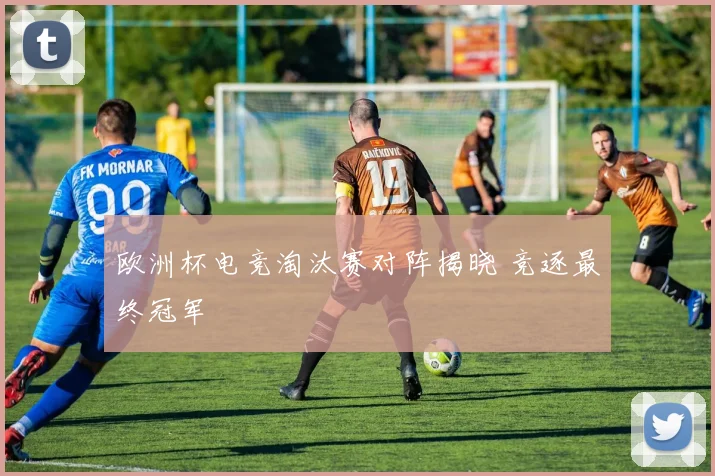 欧洲杯电竞淘汰赛对阵揭晓 竞逐最终冠军